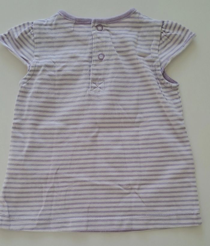 Lot de 2 tee-shirts manches courtes 18 mois - photo numéro 5