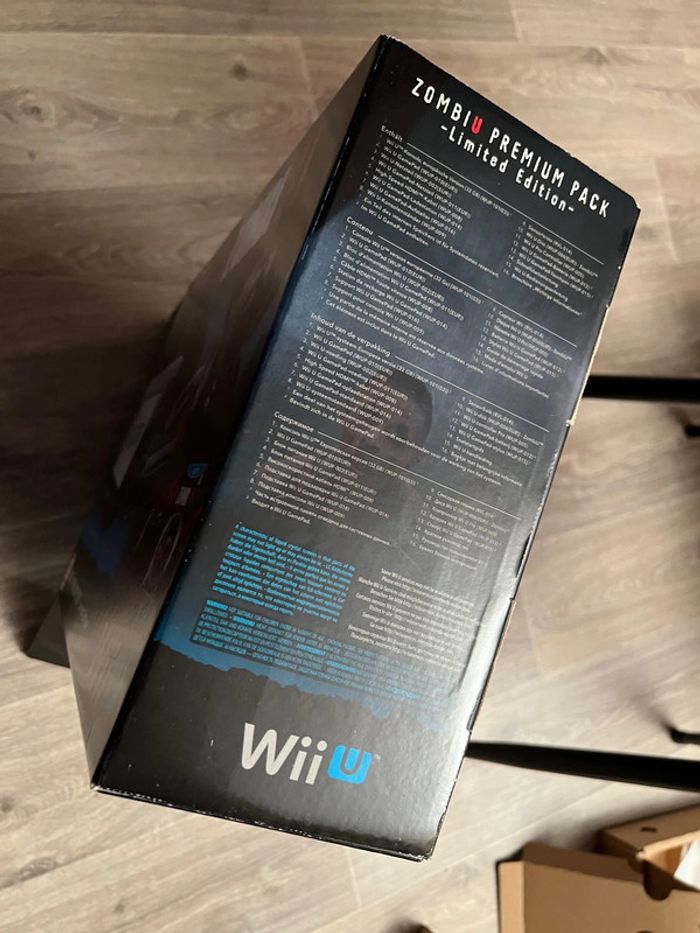 Console Wii U pack collector Zombi U en boite excellent état - photo numéro 6