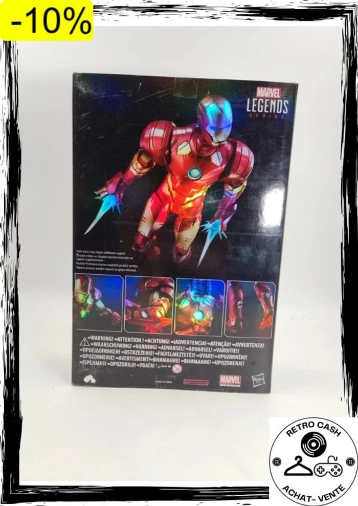 Iron Man Marvel Legends 30 Cm Hasbro Series 12 pouces - photo numéro 3