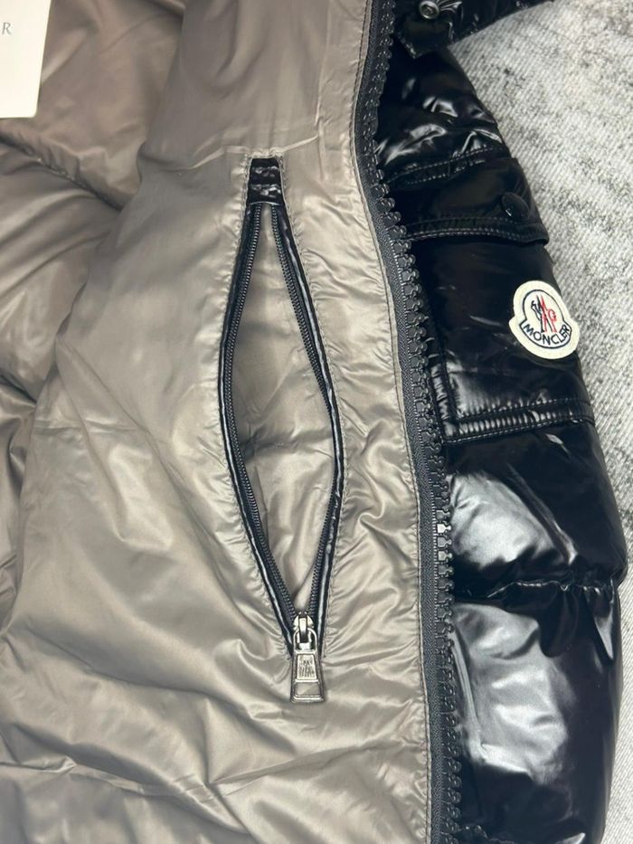 Doudoune Moncler Maya Noire Brillante - photo numéro 5