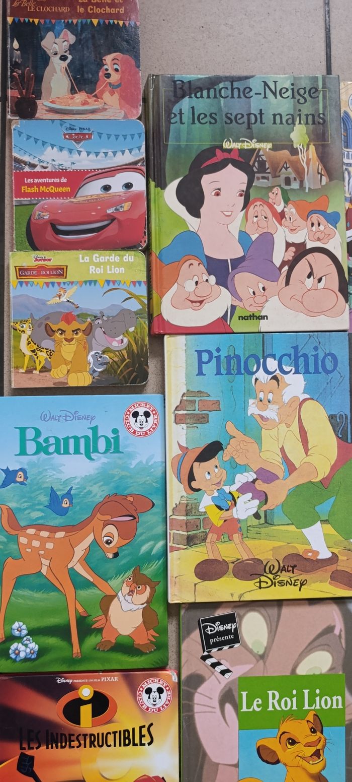 Lot de 11 livres Disney + 3 petits livres offerts - photo numéro 2