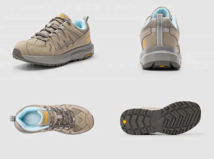 Chaussures de Rando pour femme confort kaki sauge neuves taille 37 - photo numéro 2