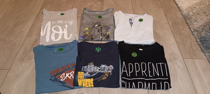 Lot T shirt 8 ans