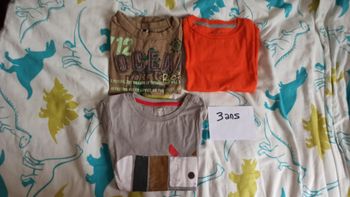 Lot t-shirts 3 ans