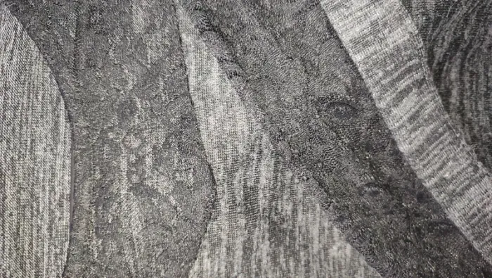 Haut manche longue noir dentelles - photo numéro 4