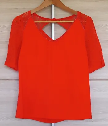 Blouse rouge