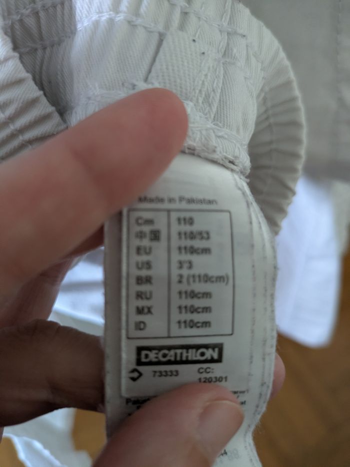 Kimono judo enfant - photo numéro 6