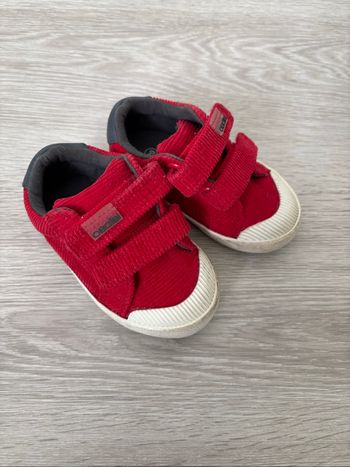 Basket velour côtelé