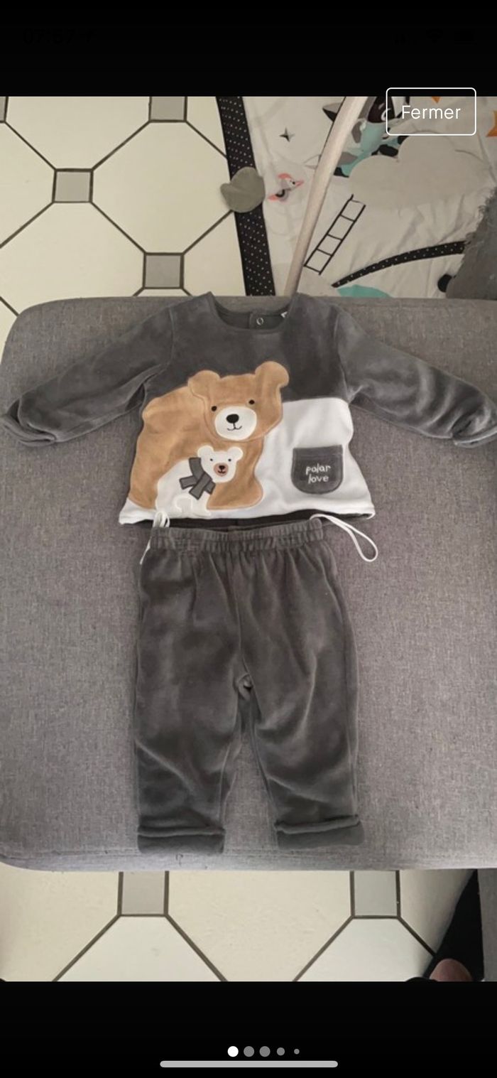 Ensemble chaud 6mois