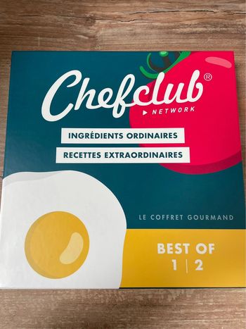 Coffret Chefclub 2 livres