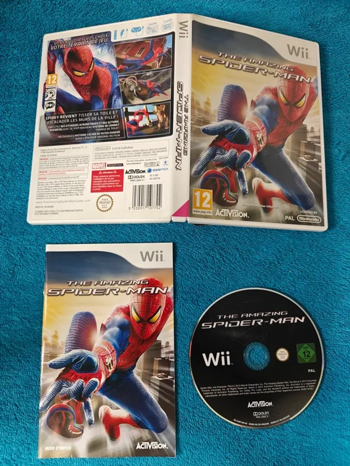 Wii The amazing spiderman