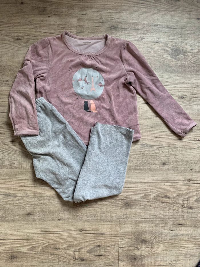 Pyjama velours 8 ans