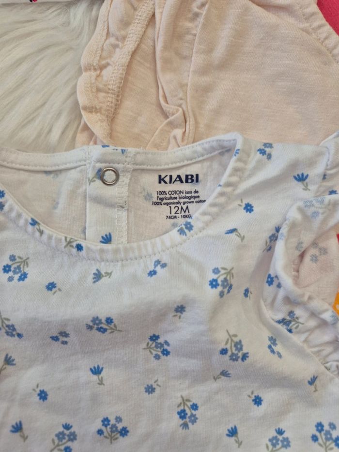 🌸 Lot 2 leggings et 4 t-shirts Kiabi 12 mois - photo numéro 7