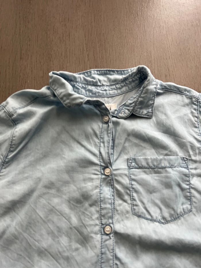 Chemise fine H&m 12 ans Bleu clair - photo numéro 2
