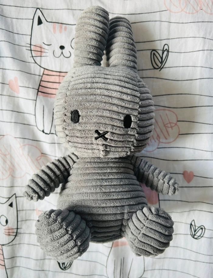 Nijntje miffy peluche grise 24 cm 🧸