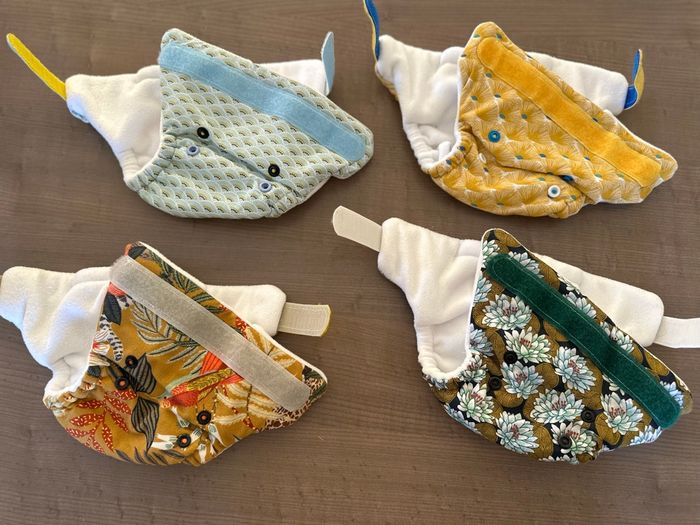 Lot de 4 couches lavables + insert - photo numéro 3