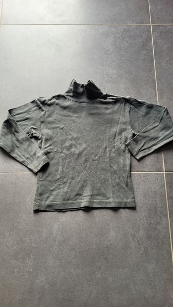 Haut col roulé mixte 114 cm