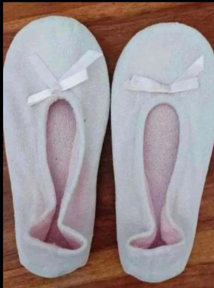 Chaussons d'intérieur - Rose - 36/37 - photo numéro 3
