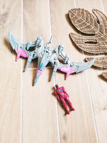 🦕 Power rangers Movie vaisseau pterodactyl battle zord légendary et figurine ranger rouge