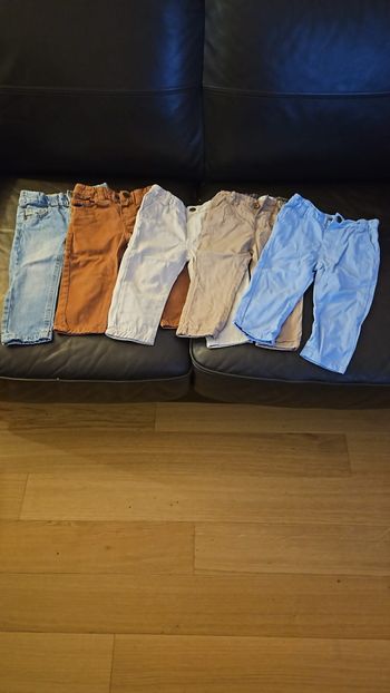 Lot de 5 pantalons  4 à 18 mois