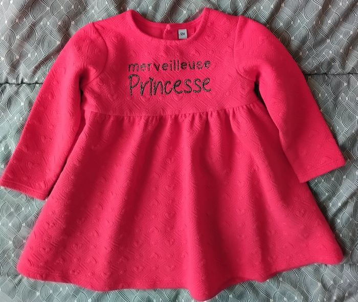 Lots de 2 robes 12 mois