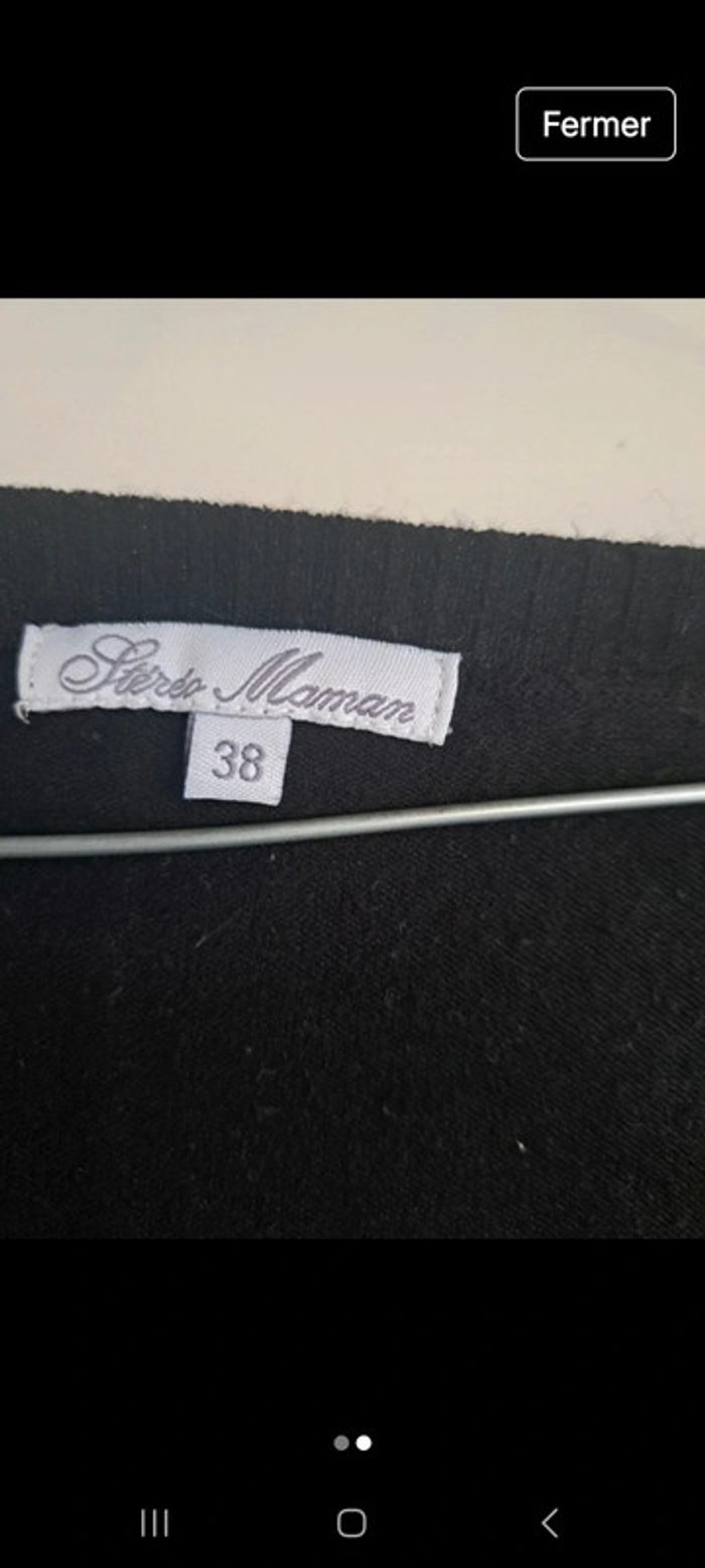 Pull fin grossesse Stéréo Maman 38 - photo numéro 2