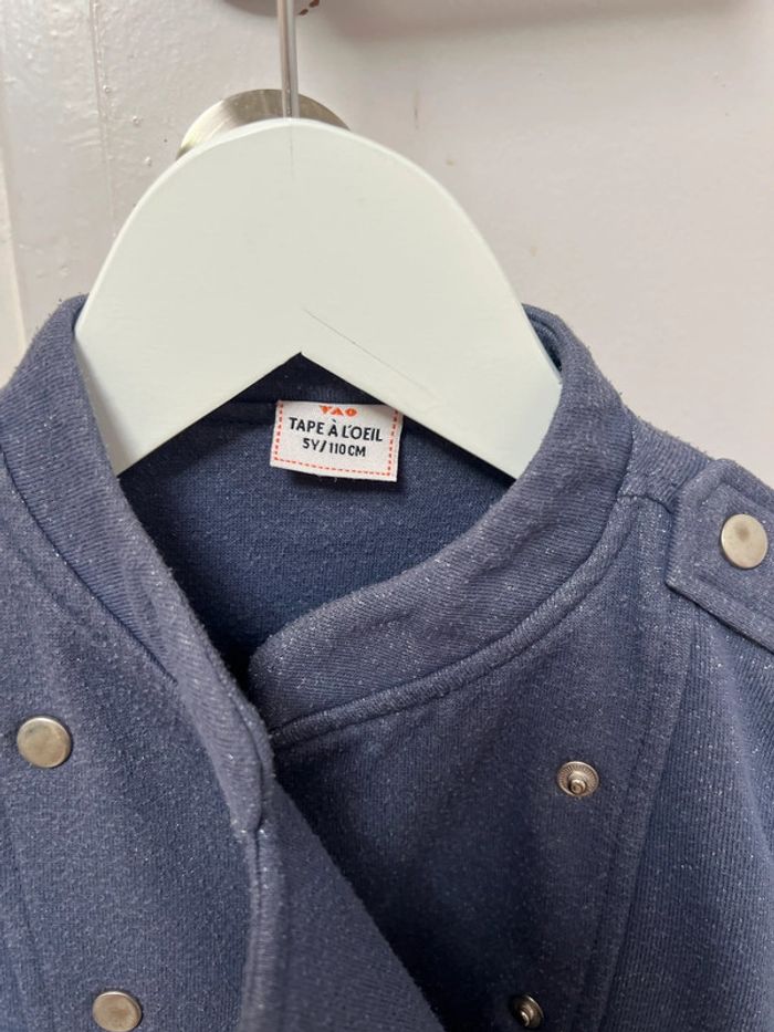 Veste coton tape à l’œil 5 ans - photo numéro 3
