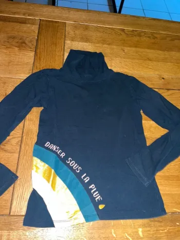 Sous pull vertbaudet 10 ans