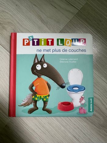 Livre P’tit loup ne met plus de couches