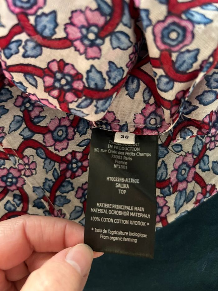 Blouse Isabel Marant étoile Salika T. 38 neuve - photo numéro 6