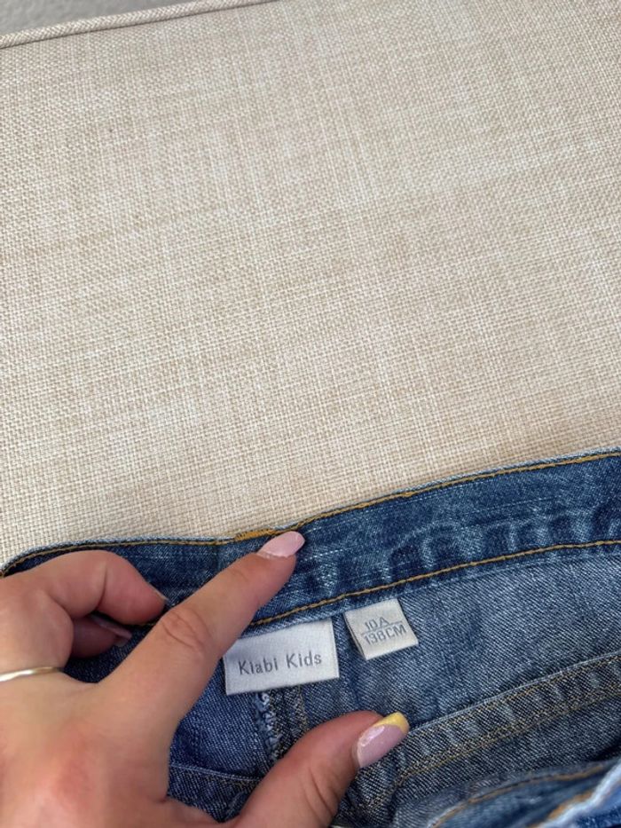 short en jean kiabi taille 9 ans - photo numéro 4