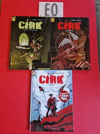 Lot de 3 bd cirk 1 à 3,EO (série complète)