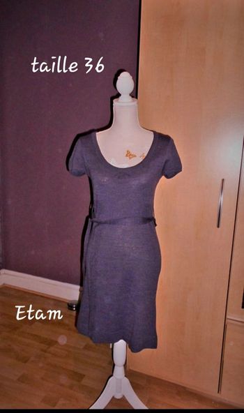 Robe pull violette taille 36