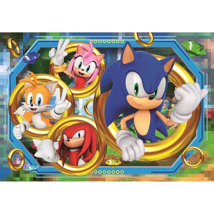 Puzzle 180 pièces Sonic - Sega - NEUF - photo numéro 2