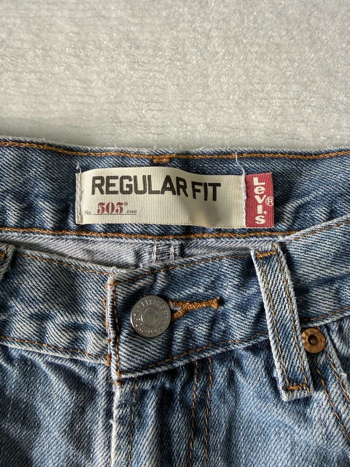 Short en jean Levi’s 505 Regular Fit homme taille W32 L29 en très bon état - photo numéro 6