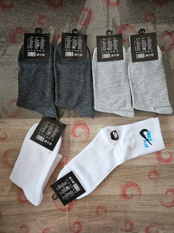 Lot de 6 paires de chaussettes nike - photo numéro 2