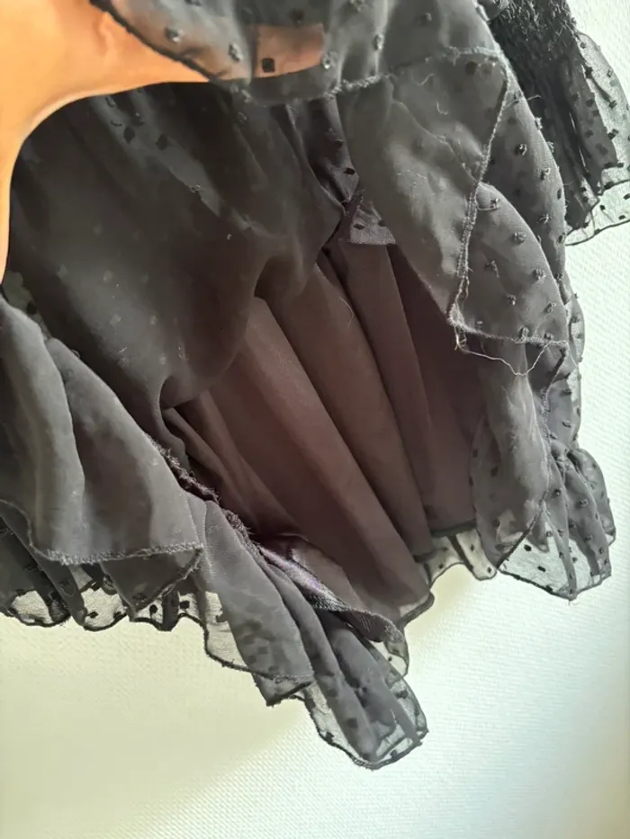 Robe à pois noire - photo numéro 4