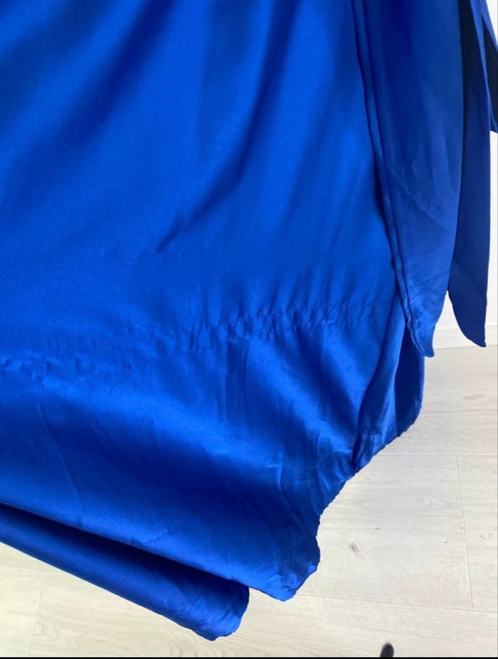 Robe de soirée bleue électrique - photo numéro 5