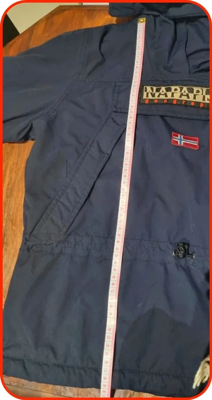 Veste imperméable à enfiler Napapijri enfant Taille 12 ans - photo numéro 9