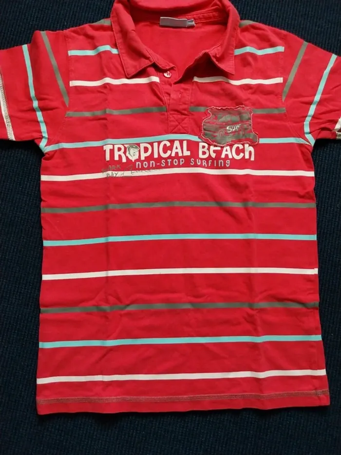 Polo fushia T10A - photo numéro 2