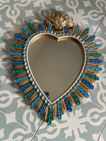 Ex voto. Miroir. Cœur sacré 