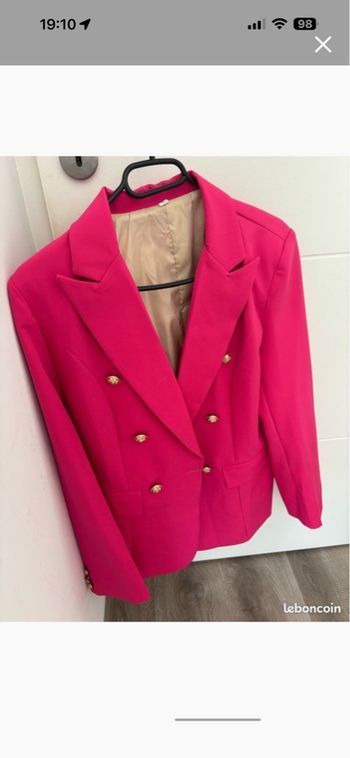 Blazer femme fushia