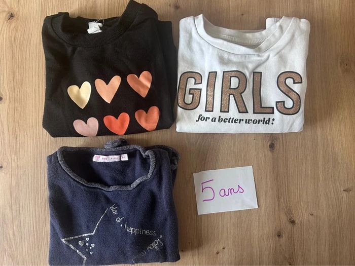 Lot pull fille