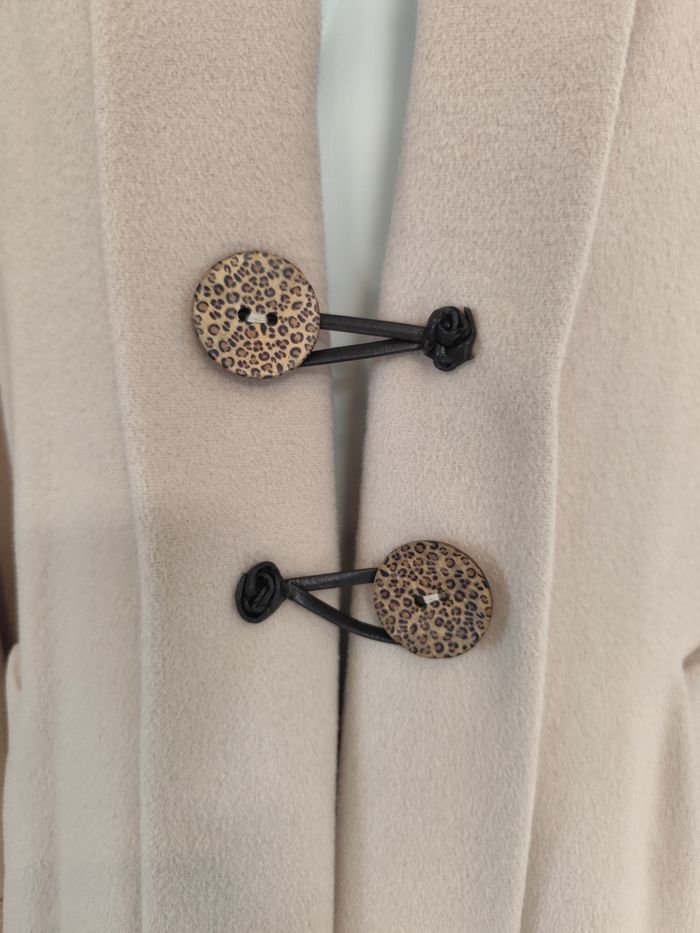 Manteau vintage laine et cachemire - photo numéro 2