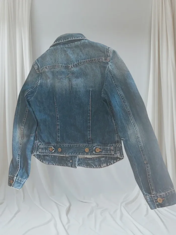 Veste jeans femme -T. L -biagini jeans - photo numéro 3