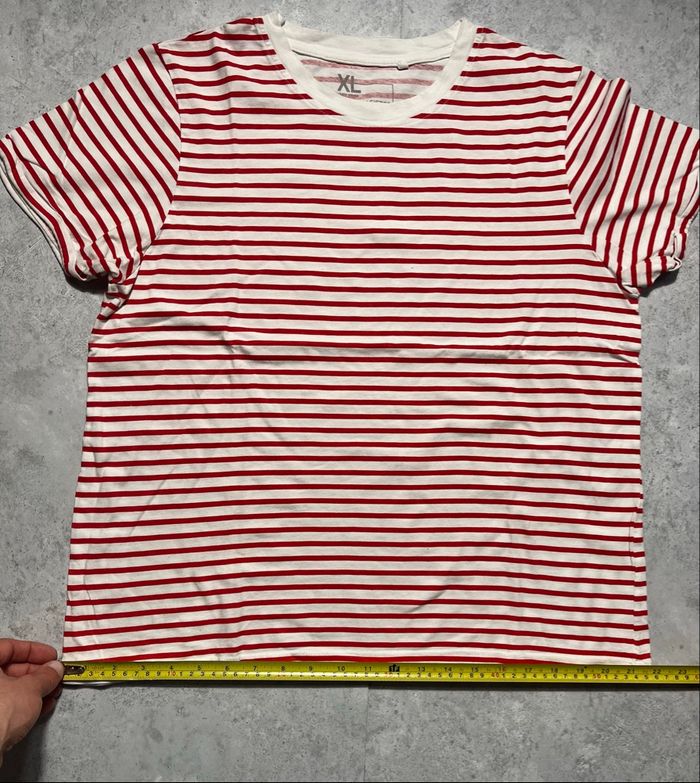 T-shirt rayé femme taille XL - photo numéro 2