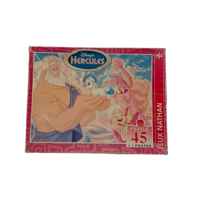 Puzzle Disney Hercules 45 pièces Édition 1993 Nathan Beebs