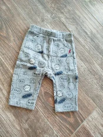 Pantalon gris bébé garçon 12 mois