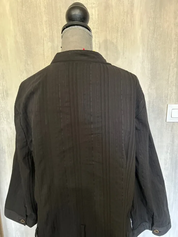 Chemise tunique noir - photo numéro 5