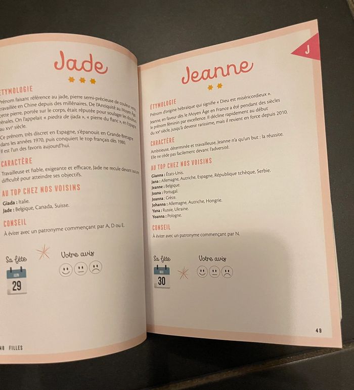 Mini Larousse des prénoms tendances - photo numéro 3